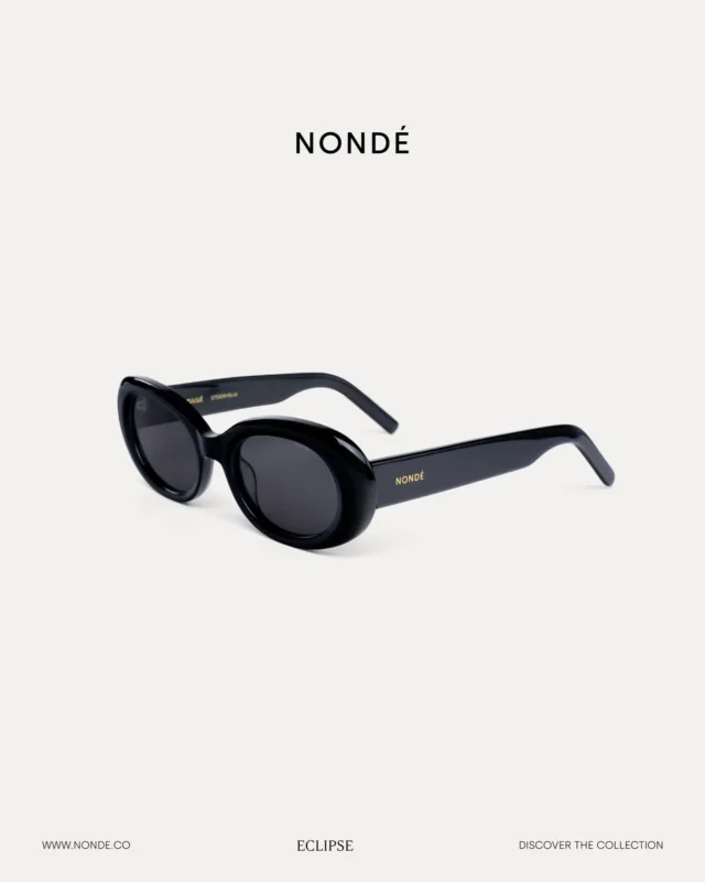 ECLIPSE BLACK

A perfect accessory for timeless appeal.

100% UV/UVB protection
High quality acetate 
Signature box, case and cloth included 

Find your favourite on www.nonde.co

#NONDÉ #Stockholm #essentials
#Design #Sunglasses #Brand #accessories